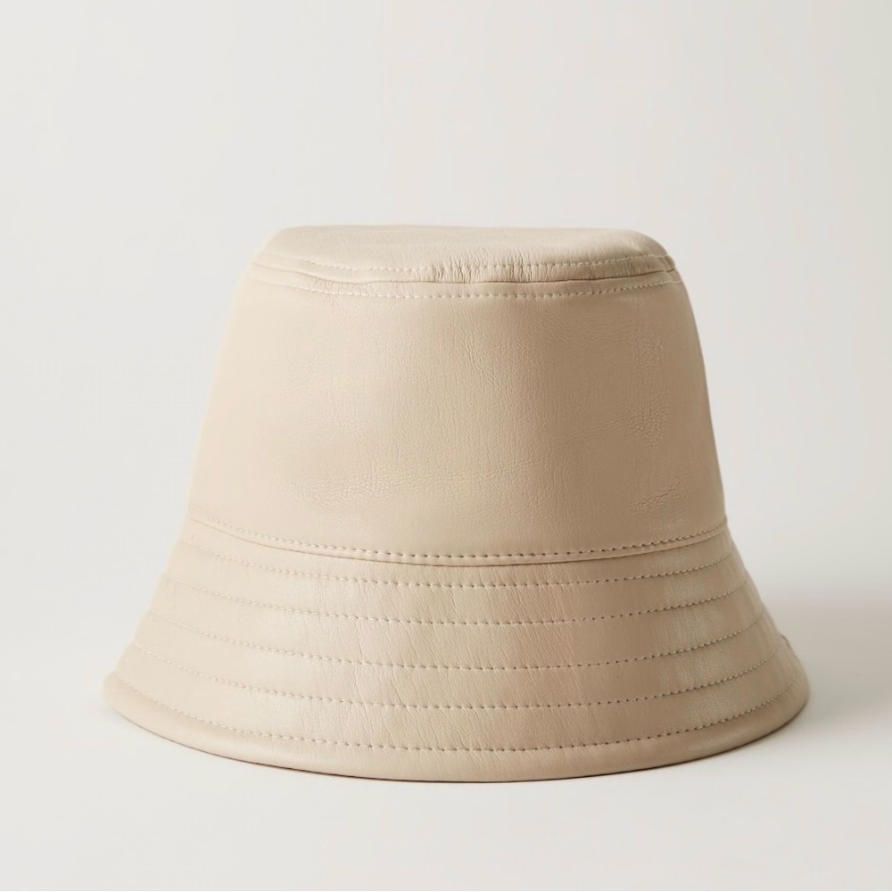 ARITZIA | Faux Leather Bucket Hat